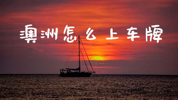 澳洲怎么上车牌_https://m.sdyuehang.cn_纳指直播喊单_第1张