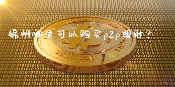 锦州哪里可以购买p2p理财？_https://m.sdyuehang.cn_国际期货恒指直播间_第1张