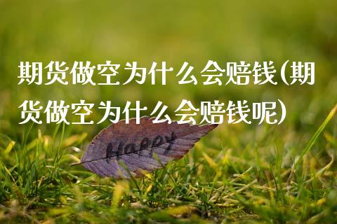 期货做空为什么会赔钱(期货做空为什么会赔钱呢)_https://m.sdyuehang.cn_纳指直播喊单_第1张