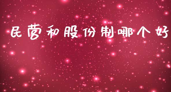 民营和股份制哪个好_https://m.sdyuehang.cn_国际期货恒指直播间_第1张
