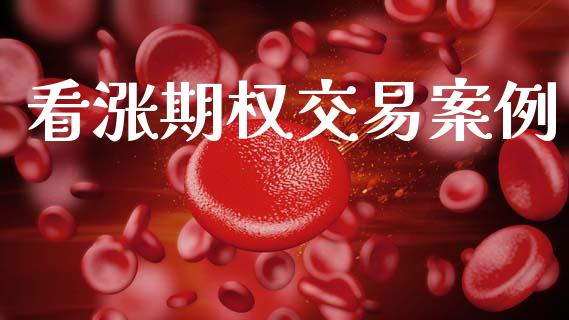 看涨期权交易案例_https://m.sdyuehang.cn_恒指直播_第1张
