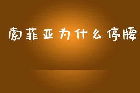 索菲亚为什么停牌_https://m.sdyuehang.cn_纳指直播喊单_第1张