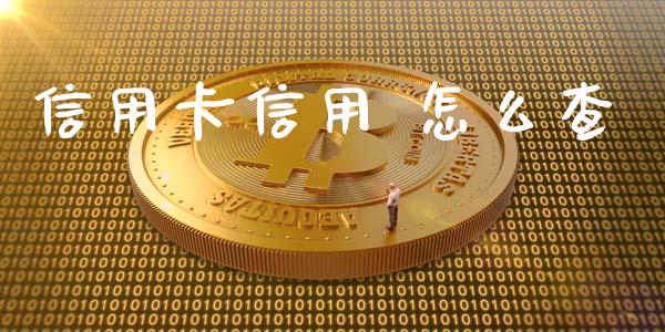 信用卡信用 怎么查_https://m.sdyuehang.cn_纳指直播喊单_第1张