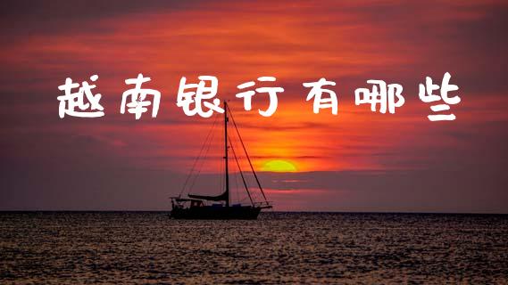 越南银行有哪些_https://m.sdyuehang.cn_德指直播室_第1张