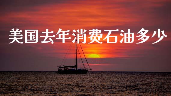 美国去年消费石油多少_https://m.sdyuehang.cn_国际期货恒指直播间_第1张