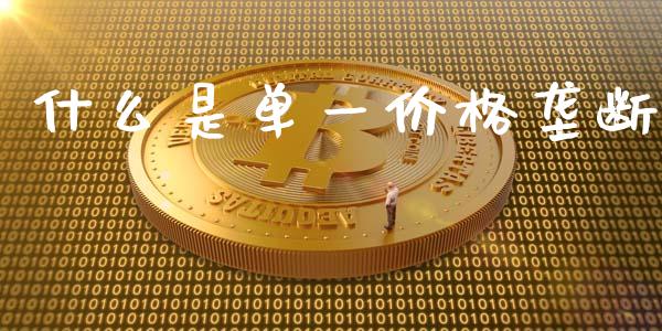 什么是单一价格垄断_https://m.sdyuehang.cn_德指直播室_第1张