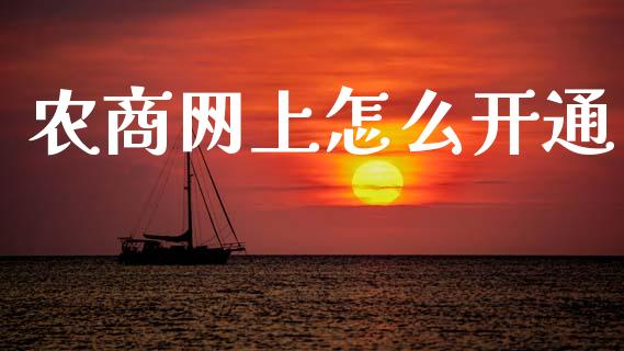 农商网上怎么开通_https://m.sdyuehang.cn_国际期货恒指直播间_第1张