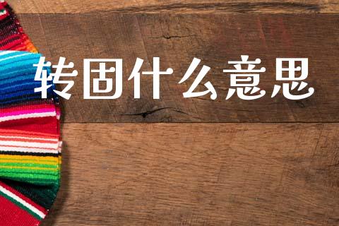 转固什么意思_https://m.sdyuehang.cn_德指直播室_第1张