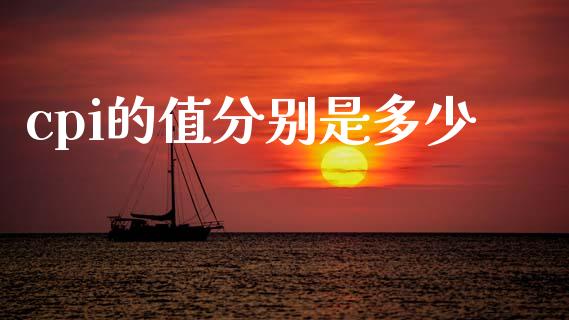 cpi的值分别是多少_https://m.sdyuehang.cn_纳指直播喊单_第1张