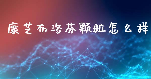 康芝布洛芬颗粒怎么样_https://m.sdyuehang.cn_恒指直播_第1张