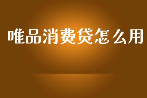 唯品消费贷怎么用_https://m.sdyuehang.cn_国际期货恒指直播间_第1张