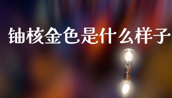 铀核金色是什么样子_https://m.sdyuehang.cn_恒指直播_第1张