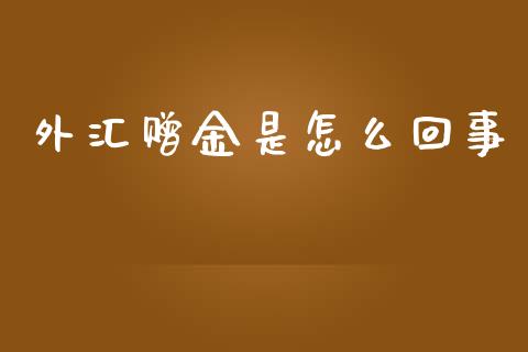 外汇赠金是怎么回事_https://m.sdyuehang.cn_德指直播室_第1张
