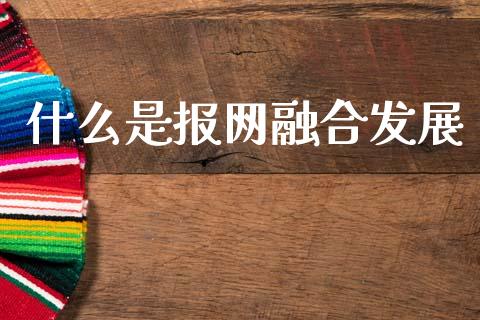 什么是报网融合发展_https://m.sdyuehang.cn_德指直播室_第1张