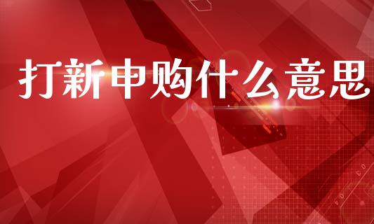 打新申购什么意思_https://m.sdyuehang.cn_恒指直播_第1张