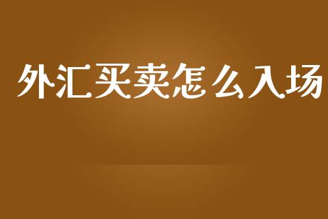 外汇买卖怎么入场_https://m.sdyuehang.cn_恒指直播_第1张