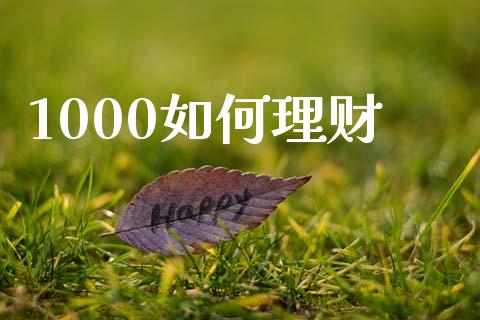 1000如何理财_https://m.sdyuehang.cn_恒指直播_第1张