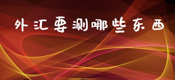 外汇要测哪些东西_https://m.sdyuehang.cn_国际期货恒指直播间_第1张