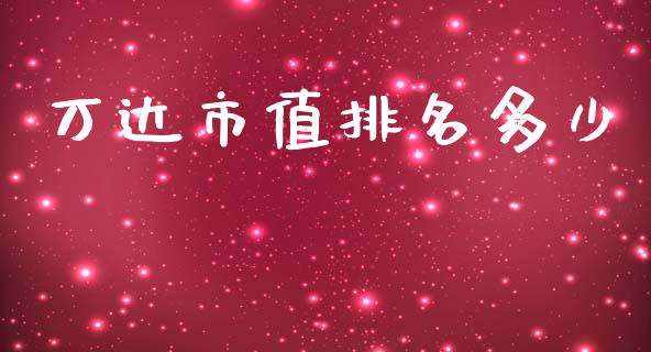 万达市值排名多少_https://m.sdyuehang.cn_纳指直播喊单_第1张