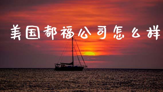 美国都福公司怎么样_https://m.sdyuehang.cn_国际期货恒指直播间_第1张