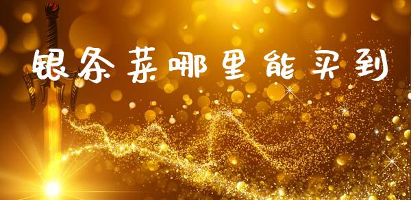 银条菜哪里能买到_https://m.sdyuehang.cn_恒指直播_第1张