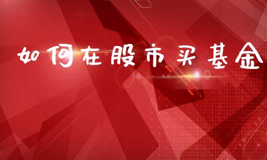 如何在股市买基金_https://m.sdyuehang.cn_纳指直播喊单_第1张
