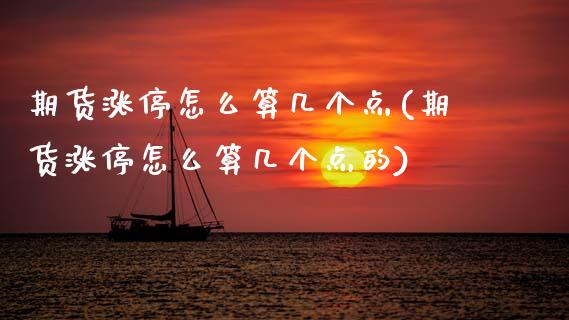 期货涨停怎么算几个点(期货涨停怎么算几个点的)_https://m.sdyuehang.cn_国际期货恒指直播间_第1张