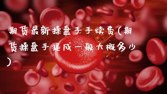 期货最新操盘手手续费(期货操盘手提成一般大概多少)_https://m.sdyuehang.cn_恒指直播_第1张