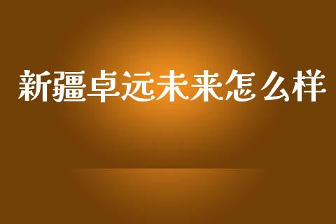 新疆卓远未来怎么样_https://m.sdyuehang.cn_国际期货恒指直播间_第1张