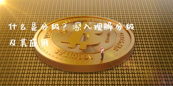 什么是分级？深入理解分级及其应用_https://m.sdyuehang.cn_纳指直播喊单_第1张