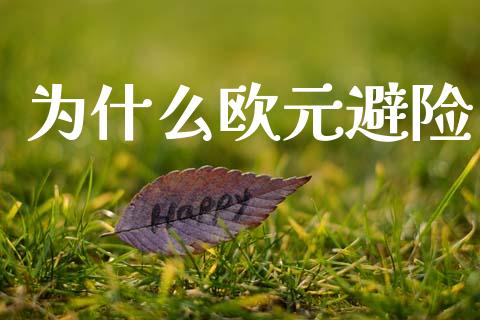 为什么欧元避险_https://m.sdyuehang.cn_纳指直播喊单_第1张