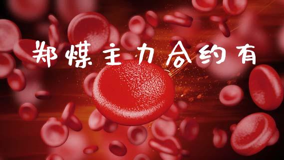 郑煤主力合约有_https://m.sdyuehang.cn_德指直播室_第1张