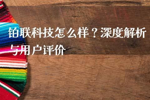 铂联科技怎么样？深度解析与用户评价_https://m.sdyuehang.cn_德指直播室_第1张